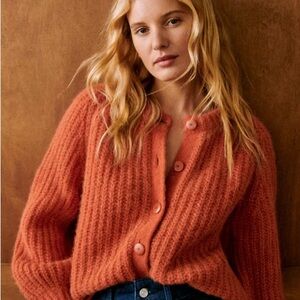 Sezane Emile Copper Cardigan